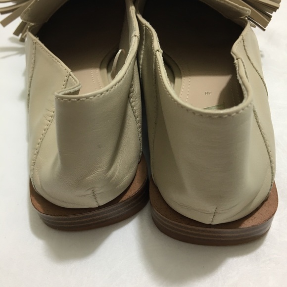 Zara Ecru dressy shoes size 38 - Picture 4 of 12